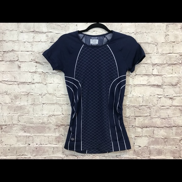 Athleta S Finish Fast Workout Compression T-Shirt - Picture 3 of 8